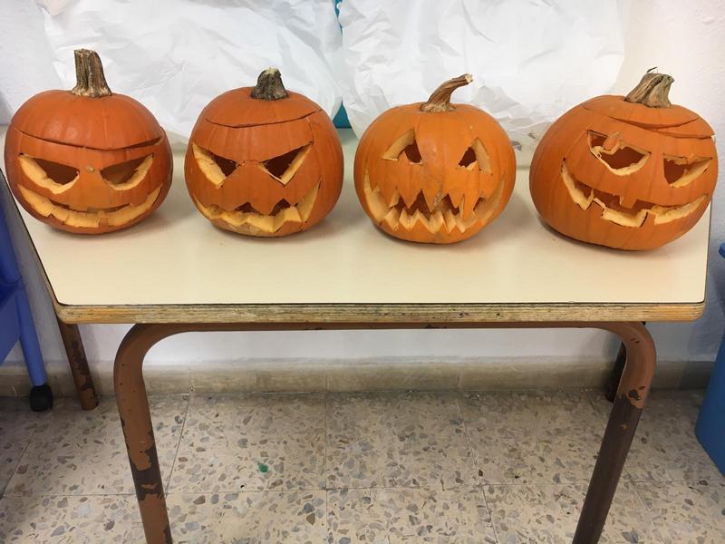 Celebración de Halloween en el aula específica